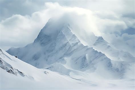 Snowy Mountain Pass .